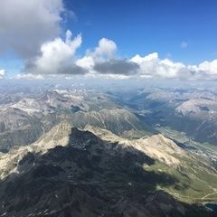 Verortung via Georeferenzierung der Kamera: Aufgenommen in der Nähe von Maloja, Schweiz in 4200 Meter